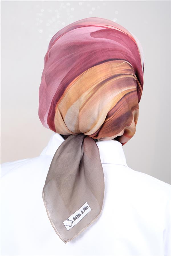 Silk Life Firuze Soft Eşarp 1715-12 