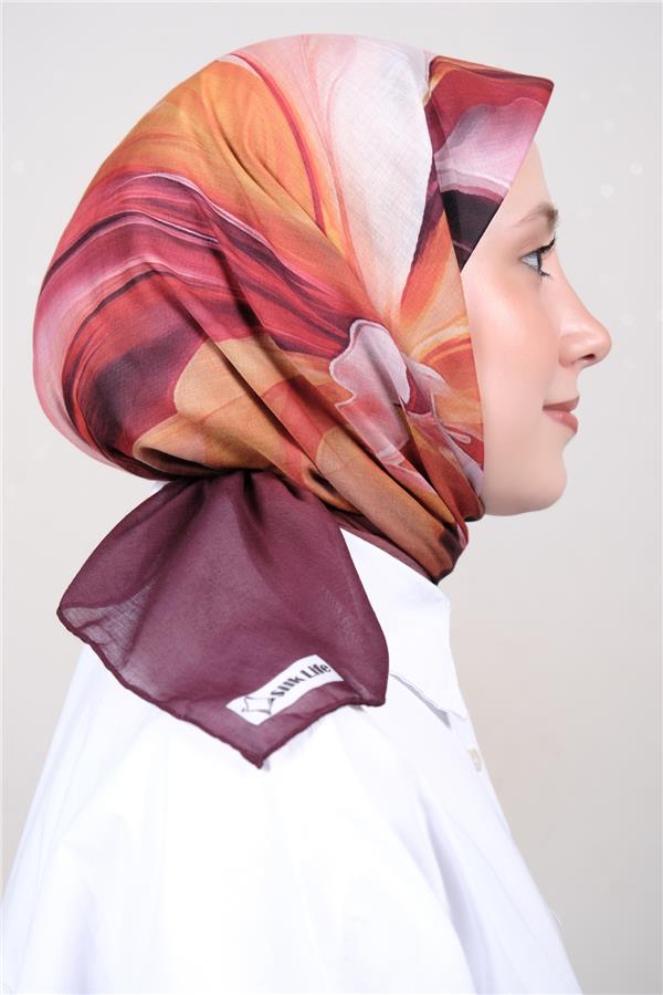 Silk Life Firuze Soft Eşarp 1715-13