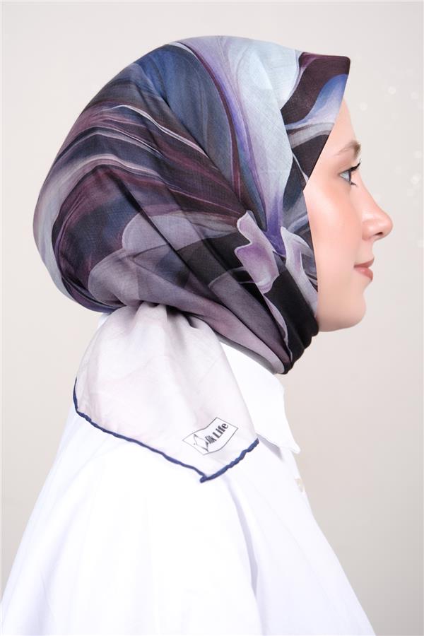 Silk Life Firuze Soft Eşarp 1715-16 