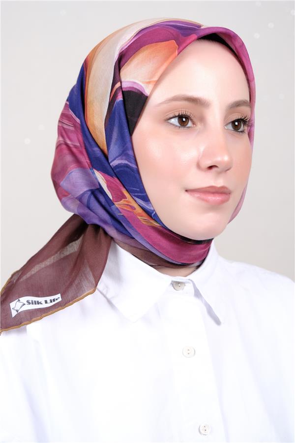 Silk Life Firuze Soft Eşarp 1715-2