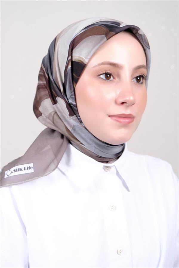 Silk Life Firuze Soft Eşarp 1715-3