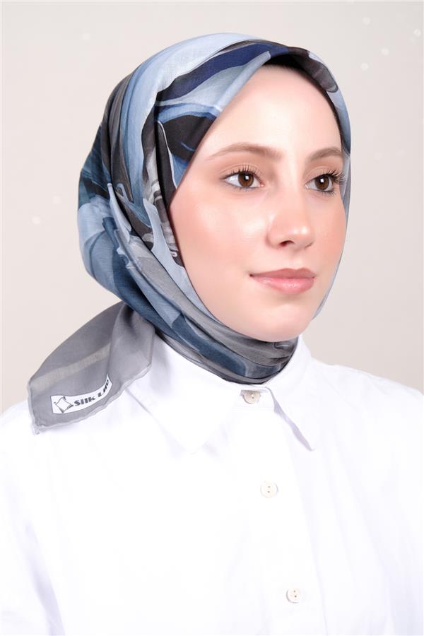 Silk Life Firuze Soft Eşarp 1715-4