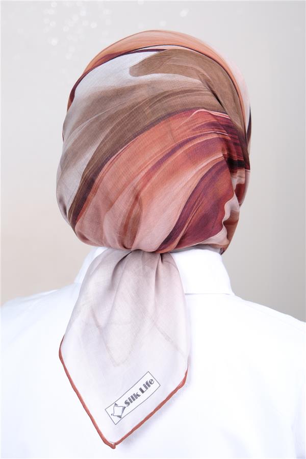 Silk Life Firuze Soft Eşarp 1715-6