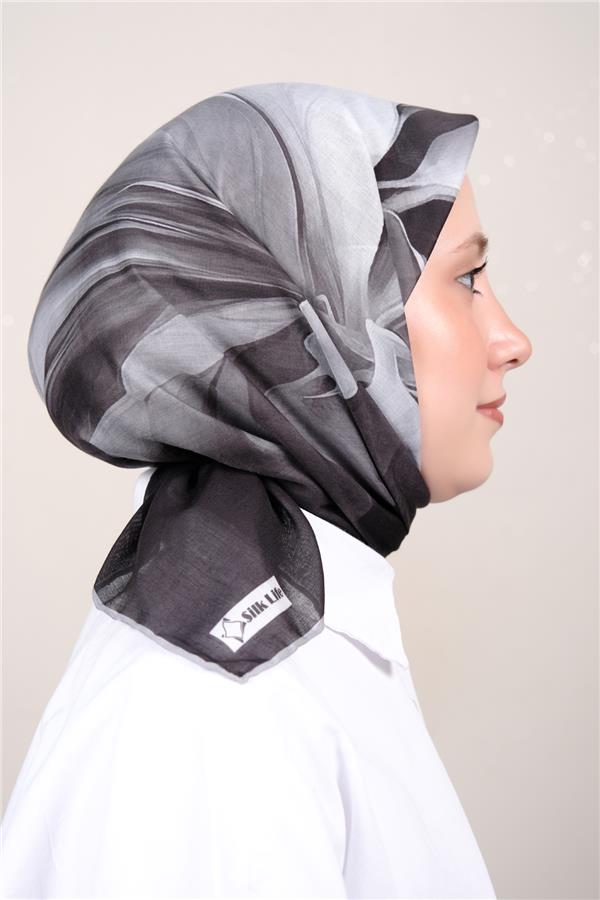 Silk Life Firuze Soft Eşarp 1715-8