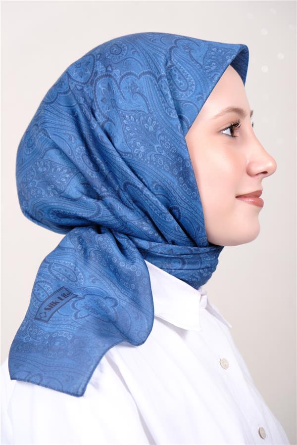 Silk Life Firuze Soft Eşarp 1716-10