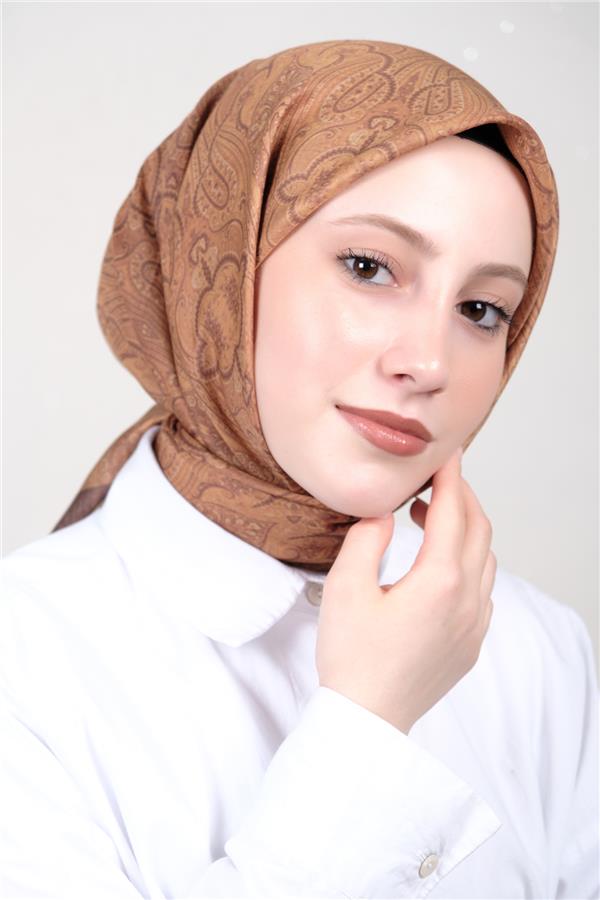 Silk Life Firuze Soft Eşarp 1716-2