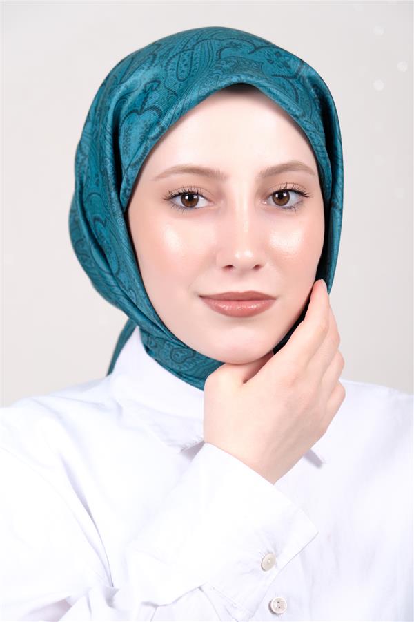 Silk Life Firuze Soft Eşarp 1716-7
