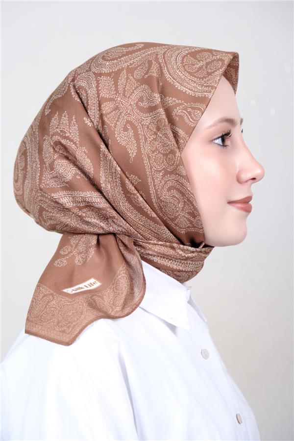 Silk Life Firuze Soft Eşarp 1719-15