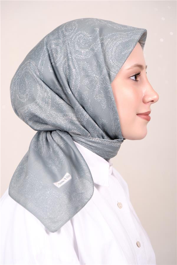 Silk Life Firuze Soft Eşarp 1719-5