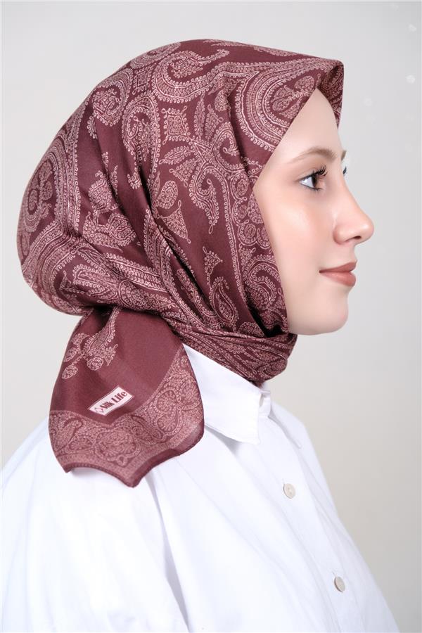 Silk Life Firuze Soft Eşarp 1719-8 