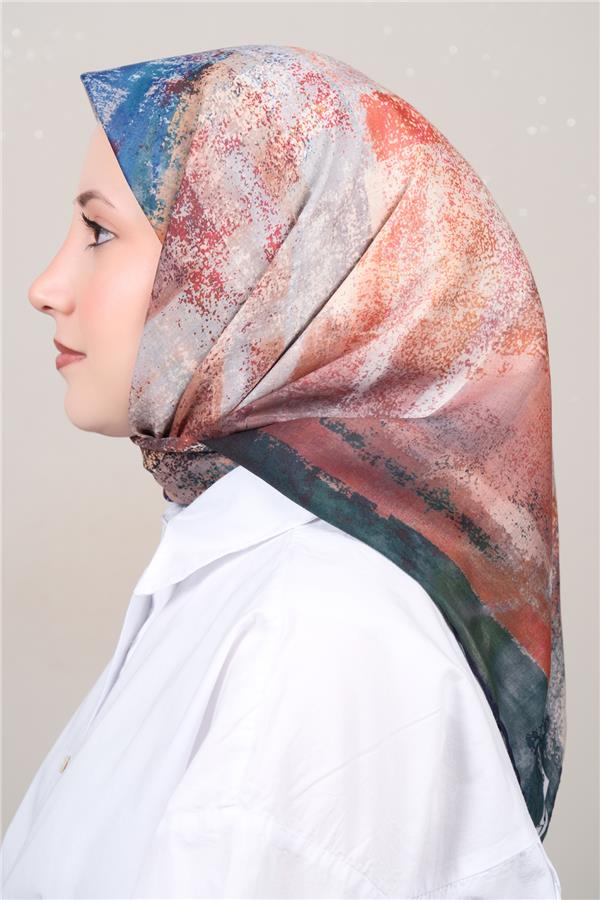 Silk Life Firuze Soft Eşarp 1720-12