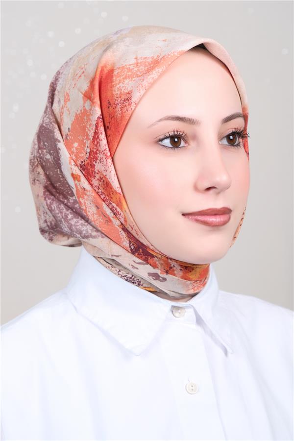 Silk Life Firuze Soft Eşarp 1720-13 