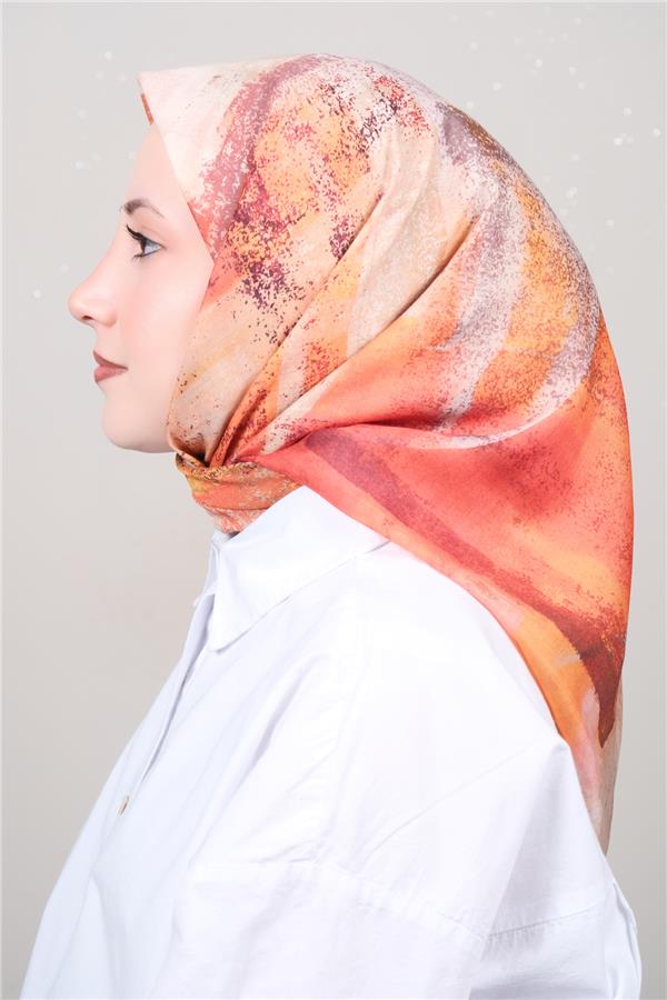 Silk Life Firuze Soft Eşarp 1720-13 
