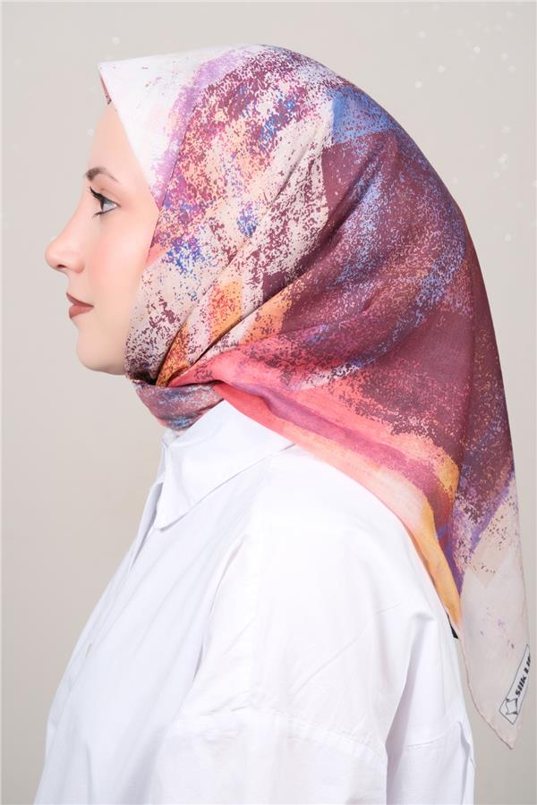 Silk Life Firuze Soft Eşarp 1720-14