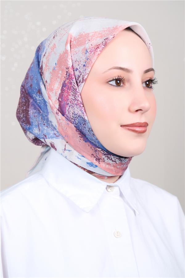Silk Life Firuze Soft Eşarp 1720-14