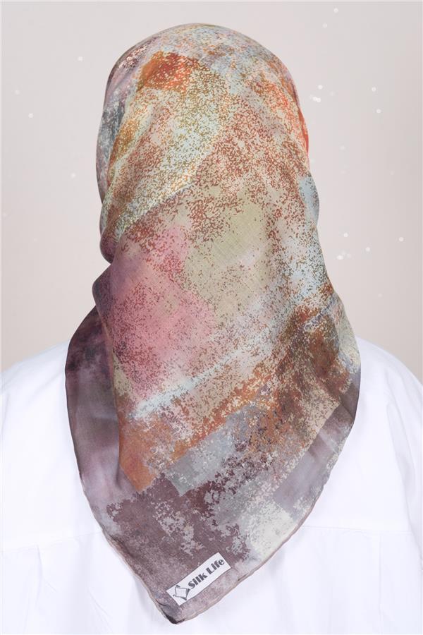 Silk Life Firuze Soft Eşarp 1720-5
