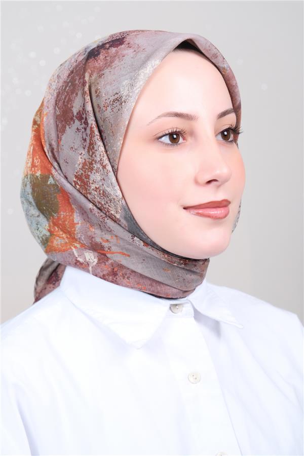 Silk Life Firuze Soft Eşarp 1720-5