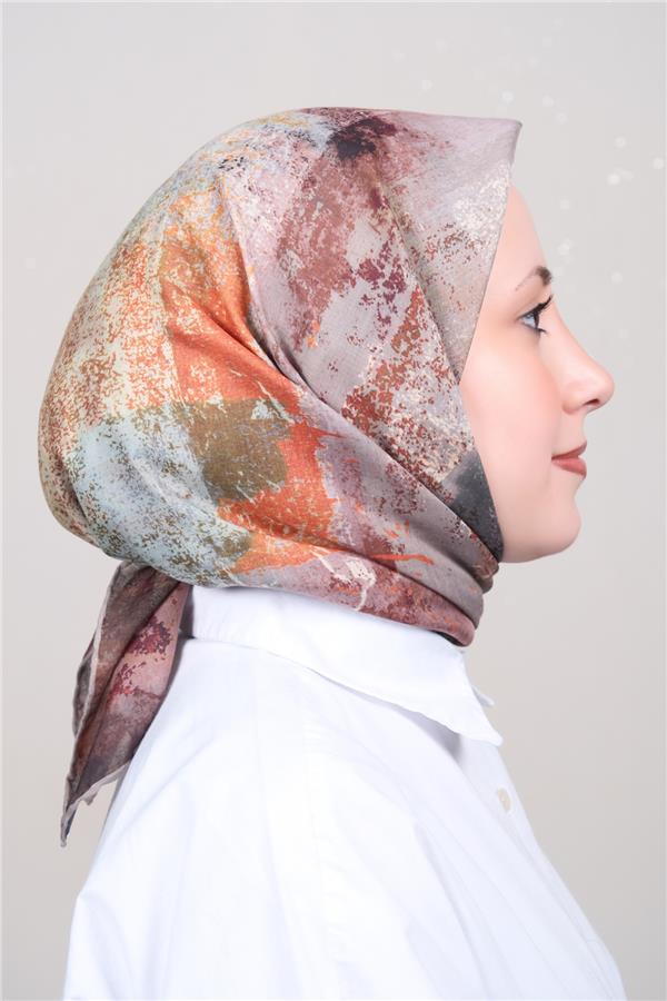 Silk Life Firuze Soft Eşarp 1720-5
