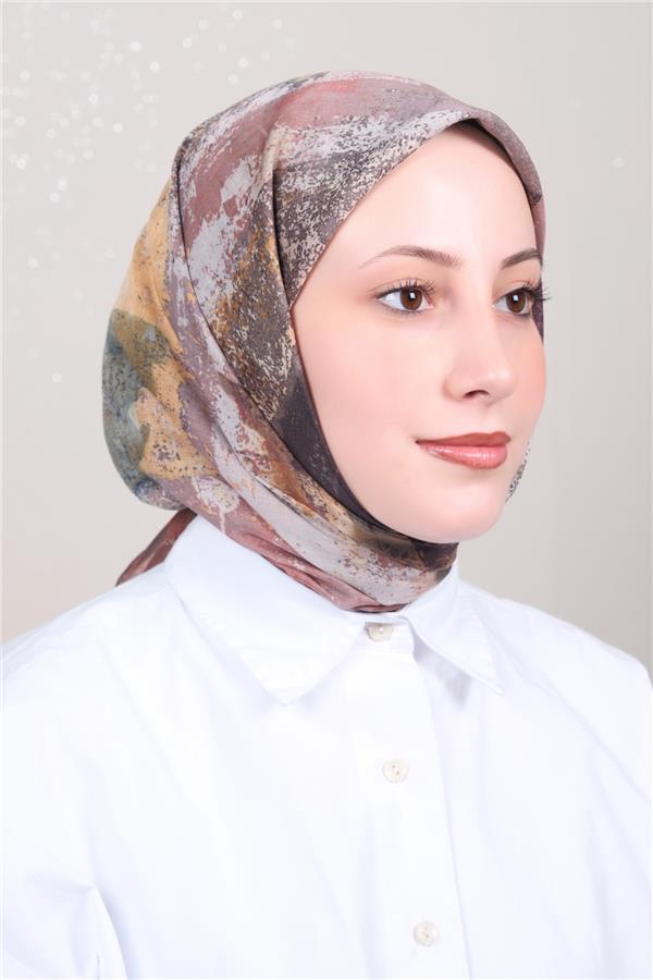 Silk Life Firuze Soft Eşarp 1720-6