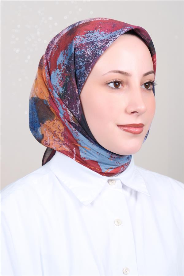 Silk Life Firuze Soft Eşarp 1720-8
