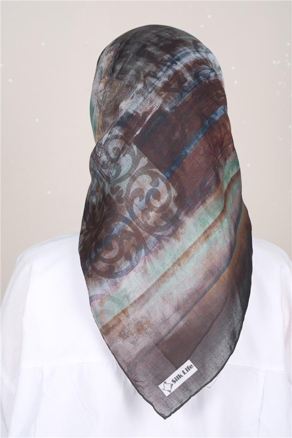 Silk Life Firuze Soft Eşarp 1721-10