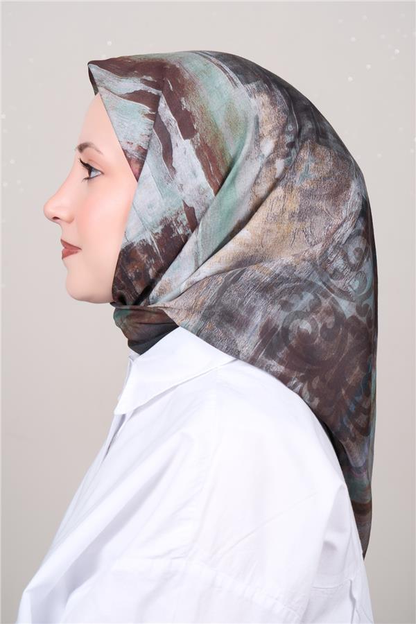 Silk Life Firuze Soft Eşarp 1721-10