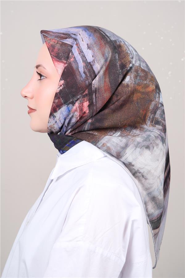 Silk Life Firuze Soft Eşarp 1721-3