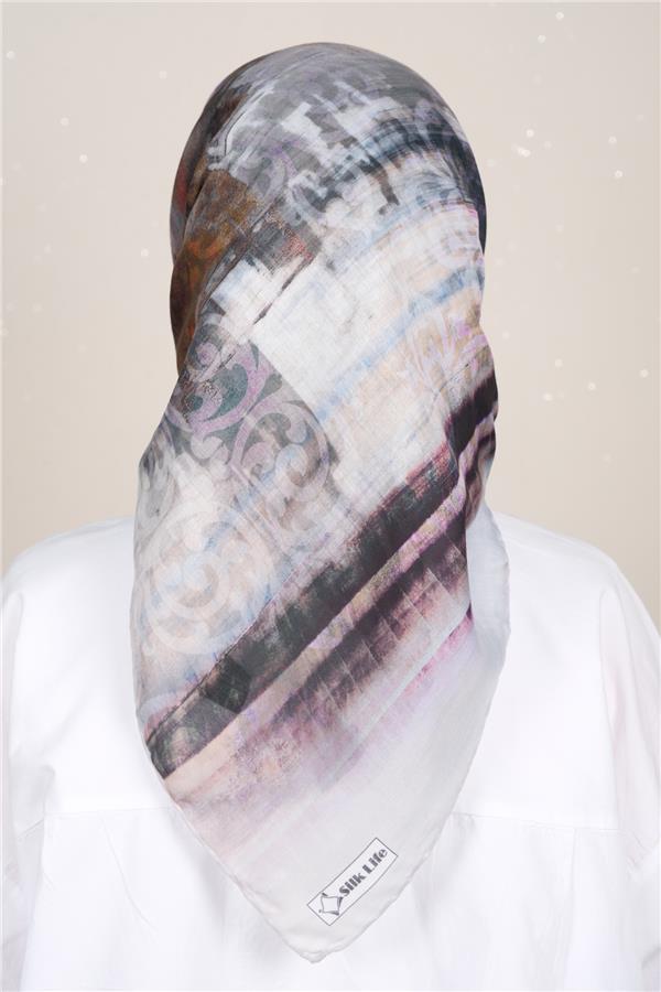 Silk Life Firuze Soft Eşarp 1721-3