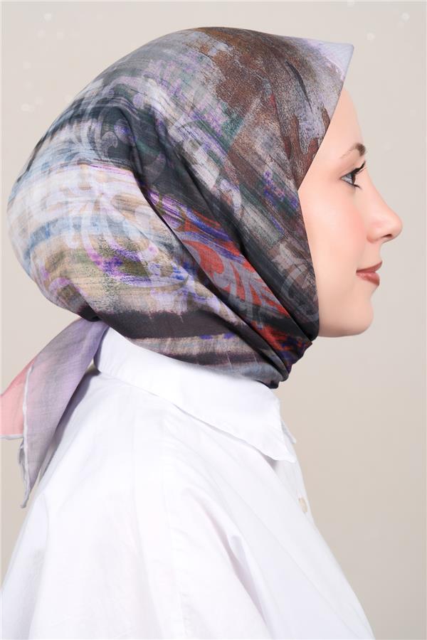 Silk Life Firuze Soft Eşarp 1721-3