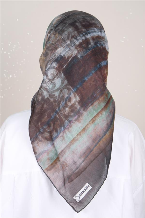 Silk Life Firuze Soft Eşarp 1721-4 