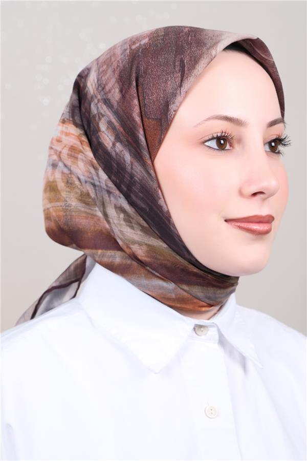 Silk Life Firuze Soft Eşarp 1721-6