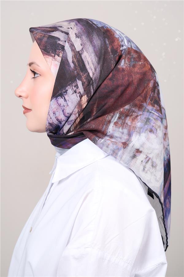 Silk Life Firuze Soft Eşarp 1721-9