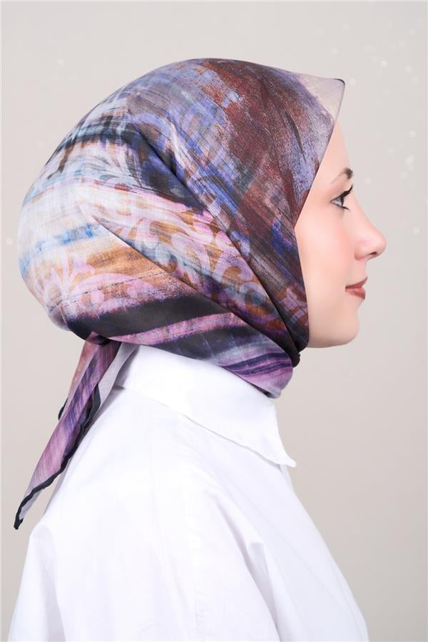 Silk Life Firuze Soft Eşarp 1721-9