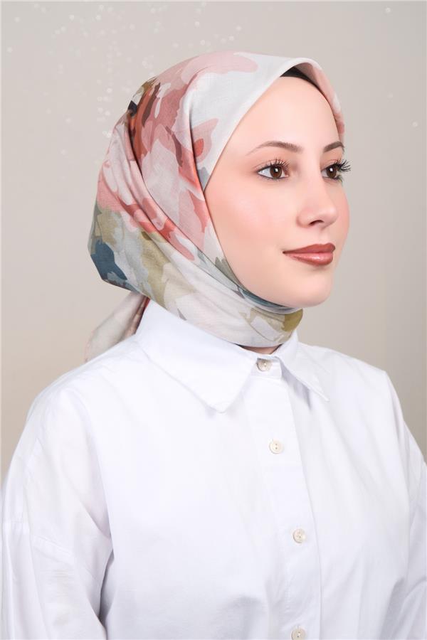 Silk Life Firuze Soft Eşarp 1722-3
