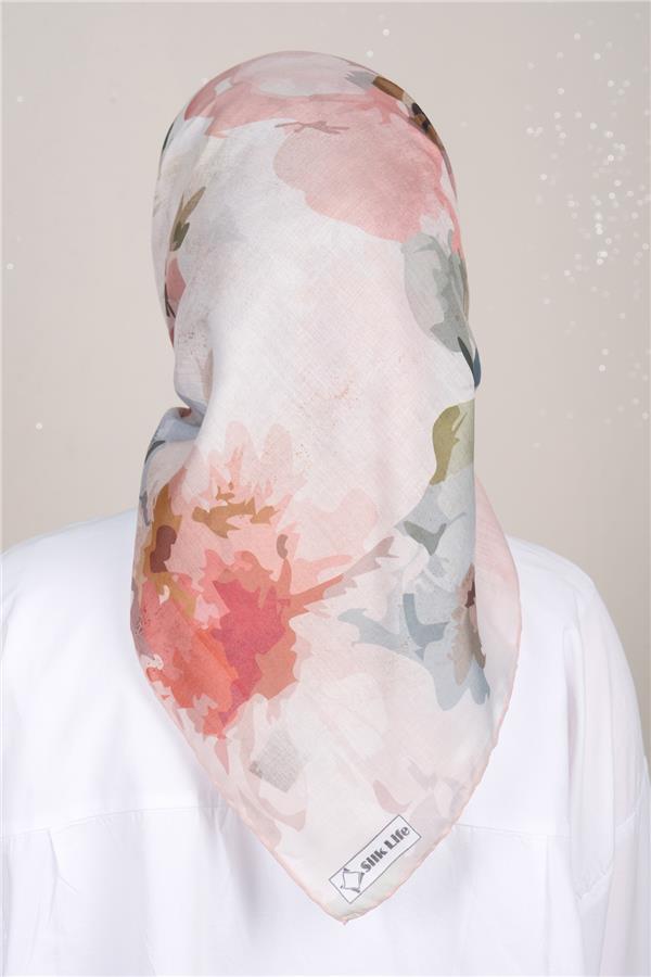 Silk Life Firuze Soft Eşarp 1722-3