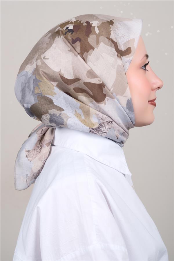 Silk Life Firuze Soft Eşarp 1722-4