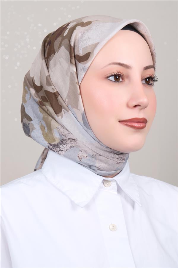 Silk Life Firuze Soft Eşarp 1722-4