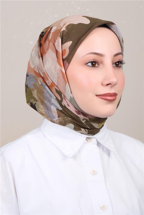 Silk Life Firuze Soft Eşarp 1722-5