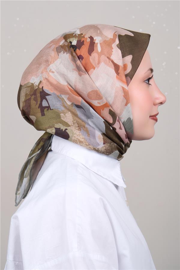 Silk Life Firuze Soft Eşarp 1722-5
