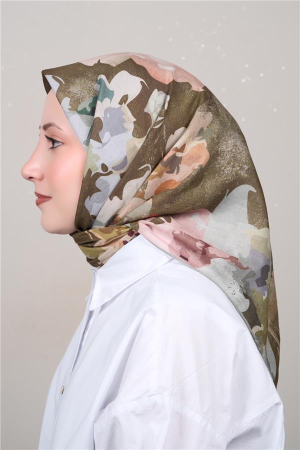 Silk Life Firuze Soft Eşarp 1722-5