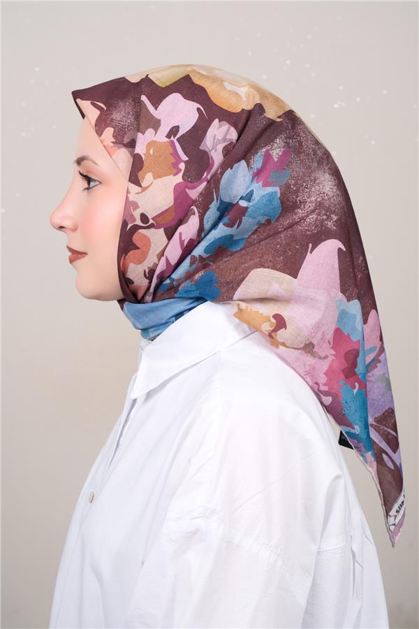 Silk Life Firuze Soft Eşarp 1722-6