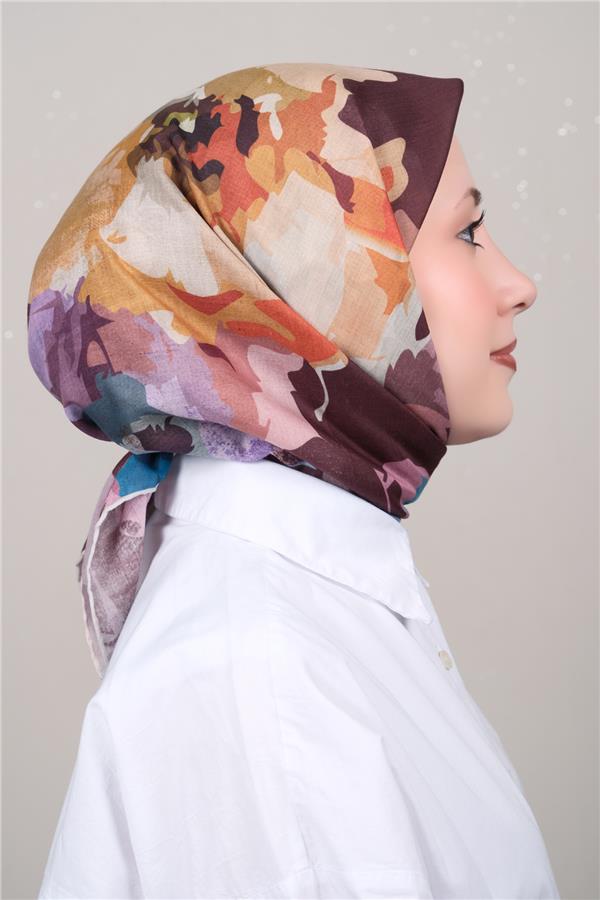 Silk Life Firuze Soft Eşarp 1722-6