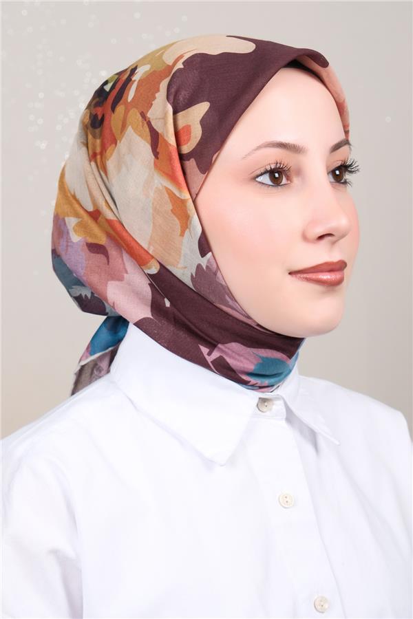Silk Life Firuze Soft Eşarp 1722-6