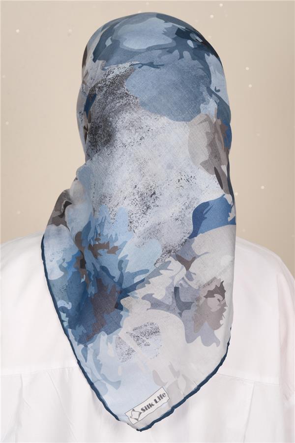 Silk Life Firuze Soft Eşarp 1722-9