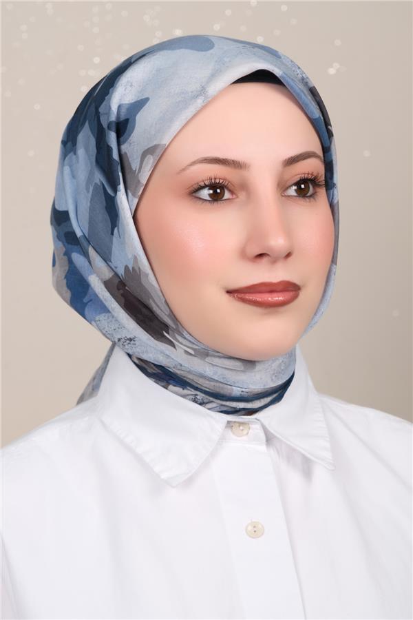 Silk Life Firuze Soft Eşarp 1722-9