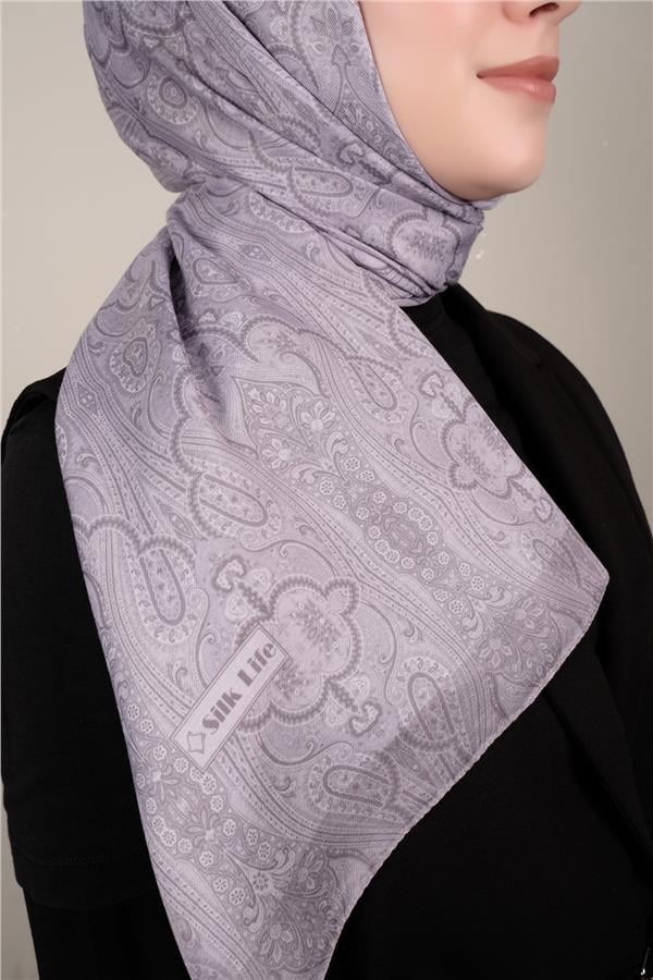 Silk Life Firuze Soft Şal 1510-11 