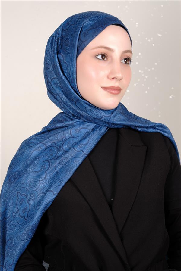 Silk Life Firuze Soft Şal 1510-3