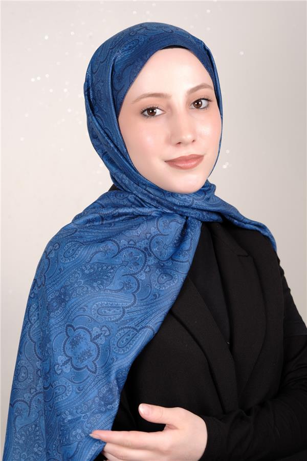 Silk Life Firuze Soft Şal 1510-3