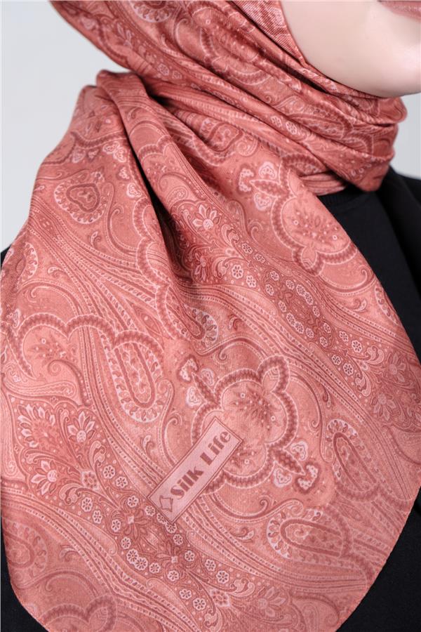 Silk Life Firuze Soft Şal 1510-5  