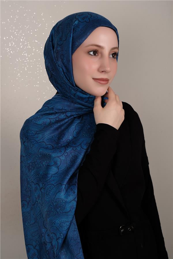 Silk Life Firuze Soft Şal 1510-8